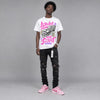 Triple Pink Dunk DopeSkill T-Shirt Legends Never Stay Silent Graphic