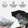 Bred 4s DopeSkill T-Shirt Legends Never Stay Silent Graphic