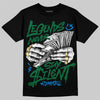 Jordan 12 Bucks DopeSkill T-Shirt Legends Never Stay Silent Graphic Streetwear - black
