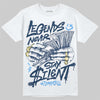 Jordan 13 Flint DopeSkill T-Shirt Legends Never Stay Silent Graphic Streetwear - White