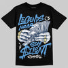 Jordan 13 Flint DopeSkill T-Shirt Legends Never Stay Silent Graphic Streetwear - Black