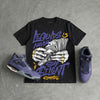 Lakers 4s DopeSkill T-Shirt Legends Never Stay Silent Graphic