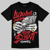 Jordan 9 Space Jam DopeSkill T-Shirt Legends Never Stay Silent Graphic Streetwear - Black