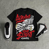 Space Jam 9s DopeSkill T-Shirt Legends Never Stay Silent Graphic