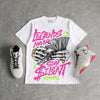 Tennis Day 7s DopeSkill T-Shirt Legends Never Stay Silent Graphic