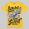 Jordan 4 Tour Yellow DopeSkill T-Shirt Legends Never Stay Silent Graphic Streetwear - Daisy