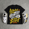 Tour Yellow 4s DopeSkill T-Shirt Legends Never Stay Silent Graphic