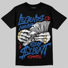 Jordan 3 True Blue DopeSkill T-Shirt Legends Never Stay Silent Graphic Streetwear - Black