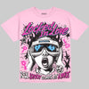 Dunk Triple Pink DopeSkill Oversize Print T-Shirt Locked in Love Graphic Streetwear - Blossom