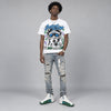 Bucks 12s DopeSkill Oversize Print T-Shirt Locked in Love Graphic