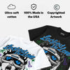 Bucks 12s DopeSkill Oversize Print T-Shirt Locked in Love Graphic