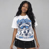 Flint 13s DopeSkill Oversize Print T-Shirt Locked in Love Graphic