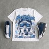 Flint 13s DopeSkill Oversize Print T-Shirt Locked in Love Graphic