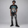 Gamma 11s DopeSkill Oversize Print T-Shirt Locked in Love Graphic