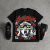 Halloween 5s DopeSkill Oversize Print T-Shirt Locked in Love Graphic