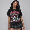 Space Jam 9s DopeSkill Oversize Print T-Shirt Locked in Love Graphic