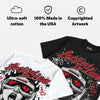 Space Jam 9s DopeSkill Oversize Print T-Shirt Locked in Love Graphic