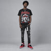 Toro Bravo 4s DopeSkill Oversize Print T-Shirt Locked in Love Graphic