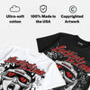 Toro Bravo 4s DopeSkill Oversize Print T-Shirt Locked in Love Graphic