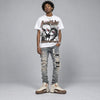 Fireside 12s DopeSkill Oversize Print T-Shirt Love Holic Graphic
