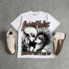 Fireside 12s DopeSkill Oversize Print T-Shirt Love Holic Graphic