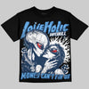 Jordan 13 Flint DopeSkill Oversize Print T-Shirt Love Holic Graphic Streetwear - Black