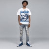 Flint 13s DopeSkill Oversize Print T-Shirt Love Holic Graphic