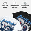 Flint 13s DopeSkill Oversize Print T-Shirt Love Holic Graphic
