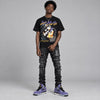 Lakers 4s DopeSkill T-Shirt Love Hurts Graphic