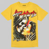 Jordan 4 Thunder DopeSkill T-Shirt Love Hurts Graphic Streetwear - Daisy