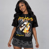 Black Tour Yellow AJ 4 Thunder DopeSkill T-Shirt Love Hurts Graphic