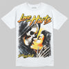 Jordan 4 Tour Yellow DopeSkill T-Shirt Love Hurts Graphic Streetwear - White