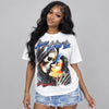 True Blue 3s DopeSkill T-Shirt Love Hurts Graphic