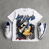 True Blue 3s DopeSkill T-Shirt Love Hurts Graphic