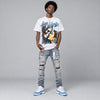 UNC 11s DopeSkill T-Shirt Love Hurts Graphic