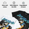 University Blue 14s DopeSkill T-Shirt Love Hurts Graphic