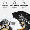 White Metallic 5s DopeSkill T-Shirt Love Hurts Graphic