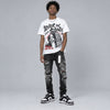 Dunk Panda White Black DopeSkill Oversize Print T-Shirt Lover In $ilence Graphic