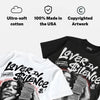 Dunk Panda White Black DopeSkill Oversize Print T-Shirt Lover In $ilence Graphic