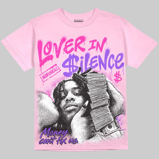 Dunk Triple Pink DopeSkill Oversize Print T-Shirt Lover In $ilence Graphic Streetwear - Blossom