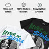 Bucks 12s DopeSkill Oversize Print T-Shirt Lover In $ilence Graphic