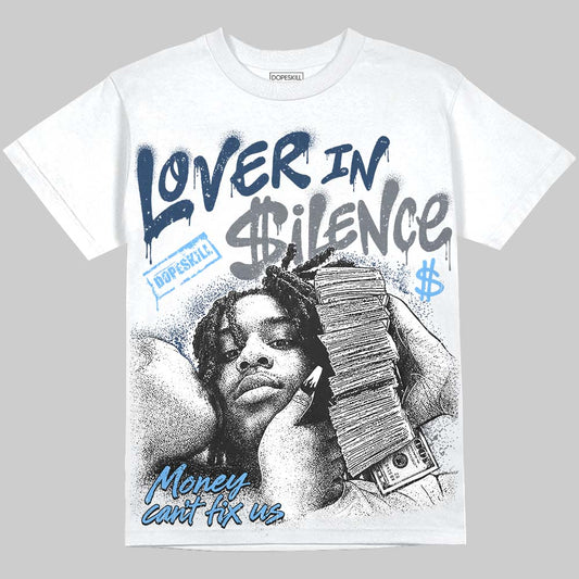 Jordan 13 Flint DopeSkill Oversize Print T-Shirt Lover In $ilence Graphic Streetwear - White