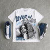 Flint 13s DopeSkill Oversize Print T-Shirt Lover In $ilence Graphic