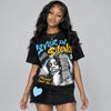 Gamma 11s DopeSkill Oversize Print T-Shirt Lover In $ilence Graphic