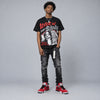 Toro Bravo 4s DopeSkill Oversize Print T-Shirt Lover In $ilence Graphic