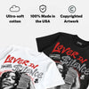 Toro Bravo 4s DopeSkill Oversize Print T-Shirt Lover In $ilence Graphic