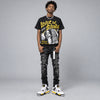 Tour Yellow 4s DopeSkill Oversize Print T-Shirt Lover In $ilence Graphic