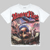 Jordan 4 Bred DopeSkill Oversize Print T-Shirt Money Flies Graphic Streetwear - White