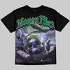 Jordan 12 Bucks DopeSkill Oversize Print T-Shirt Money Flies Graphic Streetwear - Black