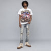 Fireside 12s DopeSkill Oversize Print T-Shirt Money Flies Graphic